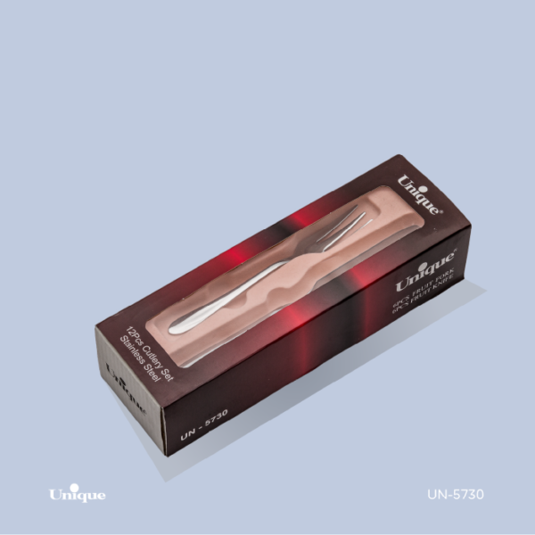 کارد و چنگال تک استیل UN-5730 - تصویر 1