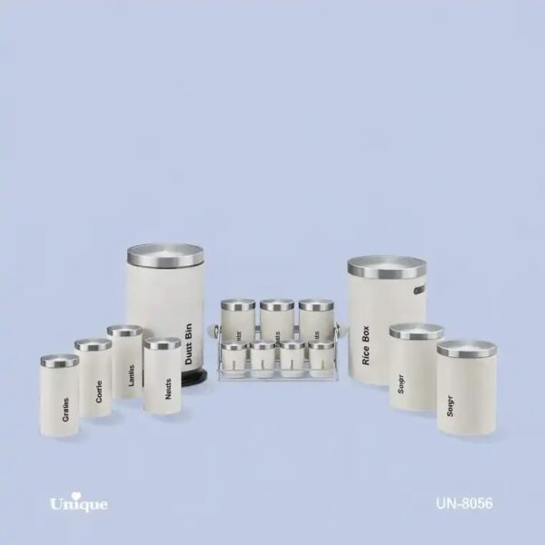 ست 16 پارچه سفید درب فلزی UN-8073 - تصویر 1