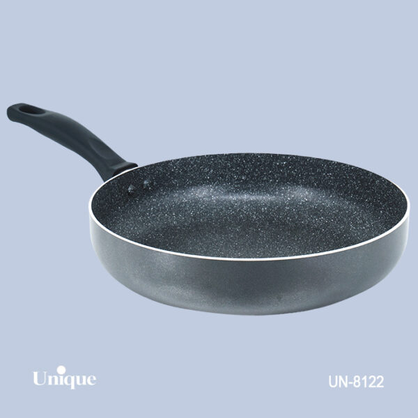 تابه تک دسته 28 گرانیت طوسی تیره UN-8122 - تصویر 1
