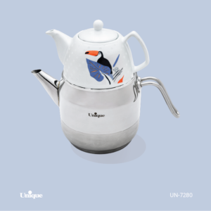 کتری و قوری استیل تک دسته UN-7280