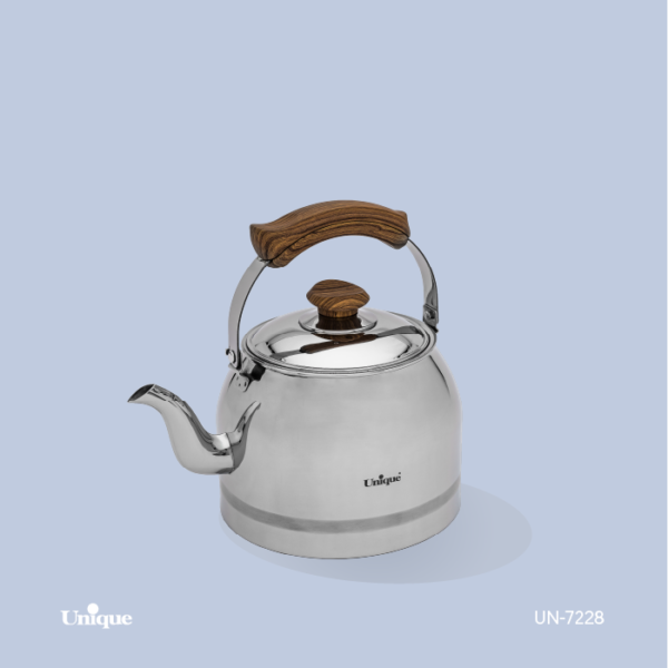 کتری استیل 3 لیتر لوله دار UN-7228 - تصویر 1