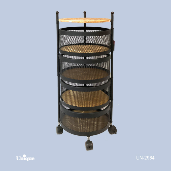 جا پیاز 4 طبقه توری گرد UN-2964 - تصویر 1
