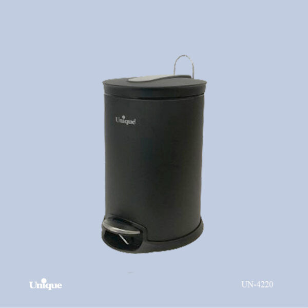 b2fc6ee2-b0db-4d21-9713-e7800ef45b84 سطل 12 لیتر مشکی UN-4220 - تصویر 1