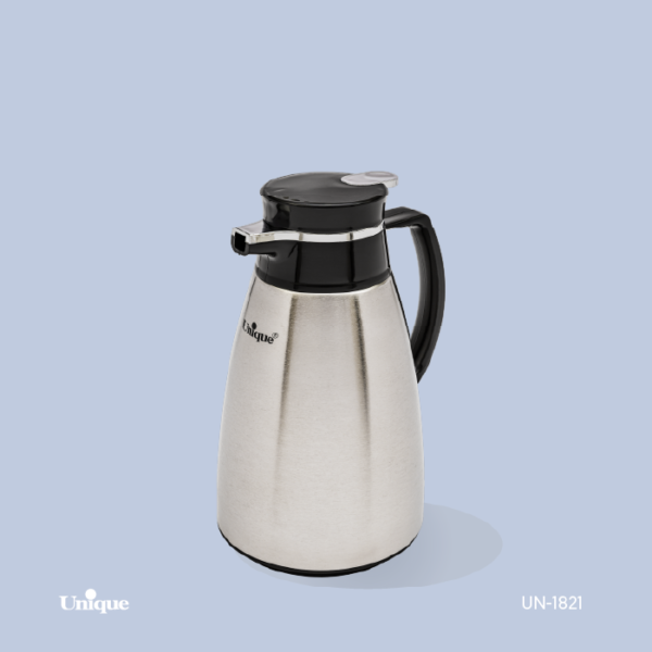 b3eaf80e-c1c3-419d-9768-97806d86bbaa فلاکس 1 لیتر استیل 304 مدل پنگوئن UN-1821 - تصویر 1