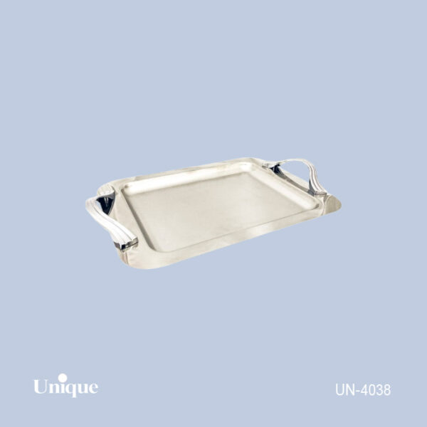 سینی کوچک استیل مات UN-4038 - تصویر 1