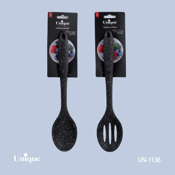 قاشق شیاردار سیلیکون UN-1136 - تصویر 1