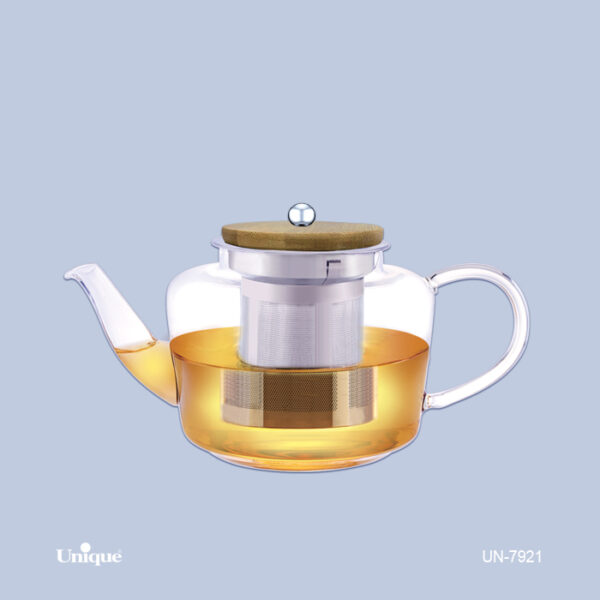 قوری پیرکس 850ML درب بامبو UN-7921 - تصویر 1