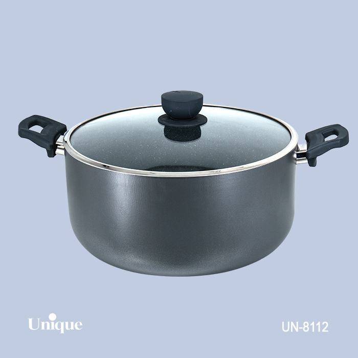 قابلمه 32 کف گرانیت-طوسی تیره قابلمه 32 کف گرانیت-طوسی تیره UN-8112 - تصویر 1