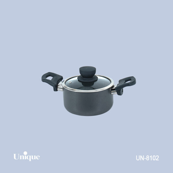 قابلمه 14 کف گرانیت-طوسی تیره UN-8102 - تصویر 1