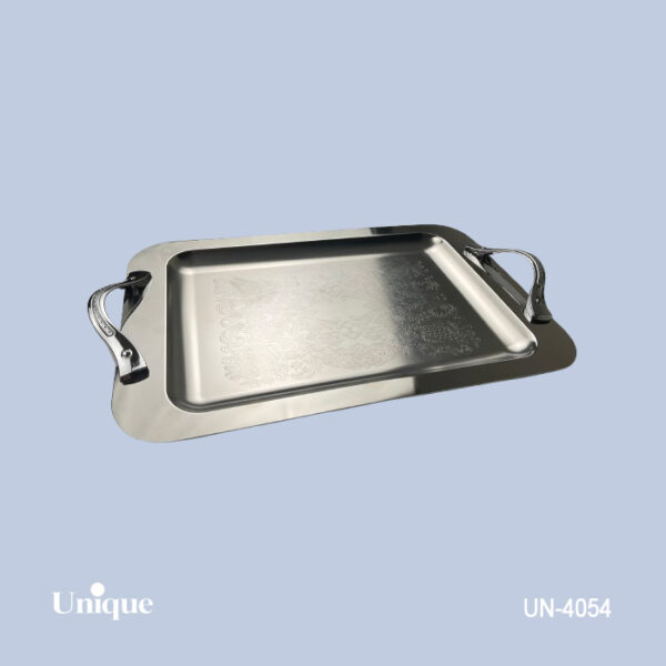 dadac398-2c58-4bf7-972a-5a54e2106eea سینی بزرگ استیل بدون پایه UN-4054 - تصویر 1