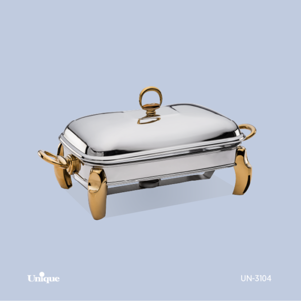 سوفله مستطیل متوسط پافیلی طلایی UN-3104 - تصویر 1
