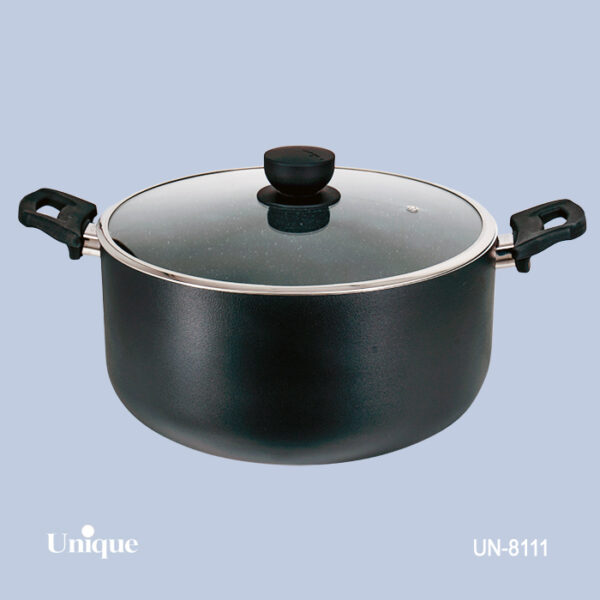 قابلمه 32 کف گرانیت-مشکی قابلمه 32 کف گرانیت-مشکی UN-8111 - تصویر 1