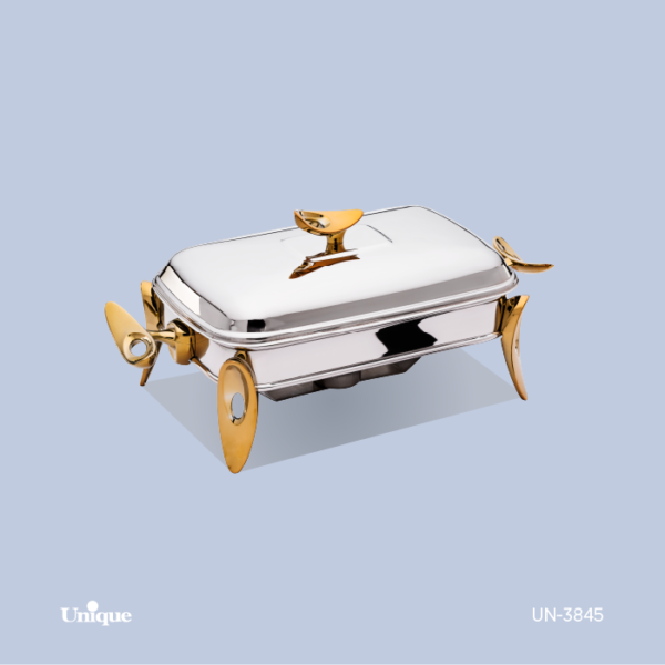 سوفله مستطیل کوچک قایقی طلایی UN-3845 - تصویر 1