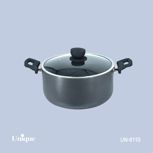 قابلمه 28 کف گرانیت-طوسی تیره UN-8110 - تصویر 1