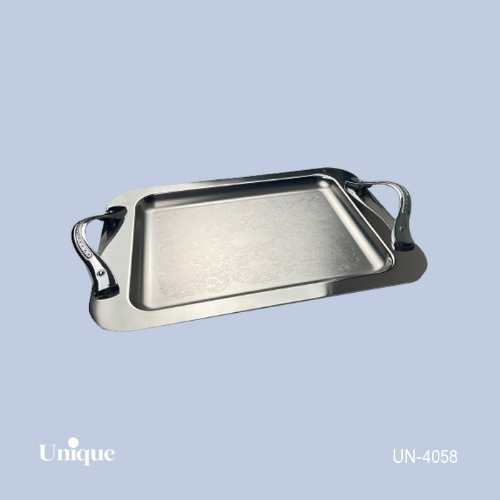 f9daad63-93d1-4225-abcc-82caccb20f7d سینی کوچک استیل بدون پایه UN-4058 - تصویر 1