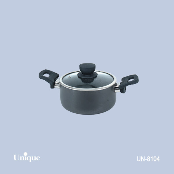 قابلمه 16کف گرانیت-طوسی تیره قابلمه 16کف گرانیت-طوسی تیره UN-8104 - تصویر 1