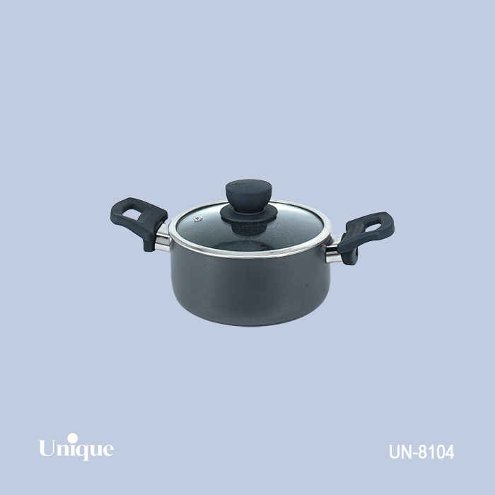 قابلمه 16کف گرانیت-طوسی تیره قابلمه 16کف گرانیت-طوسی تیره UN-8104 - تصویر 1