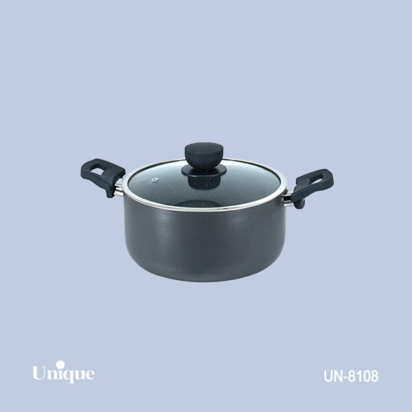 قابلمه 24کف گرانیت-طوسی تیره UN-8108 - تصویر 1