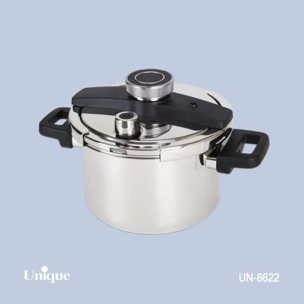 زودپز 6 لیتر تک استیل UN-8622 - تصویر 1