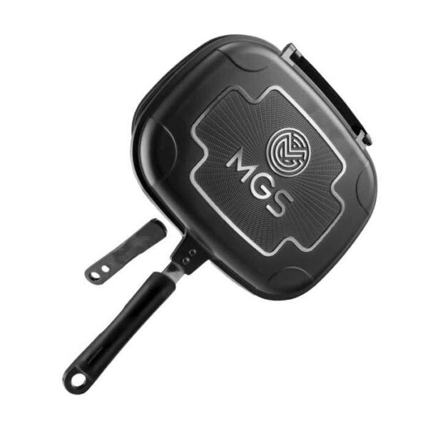 تابه رژیمی دو دسته سایز 32 چدن طرح ایتالیا B - تصویر 1