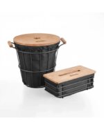 سطل و دستمال آیسل کد A-1131(در سه رنگ) - تصویر 3