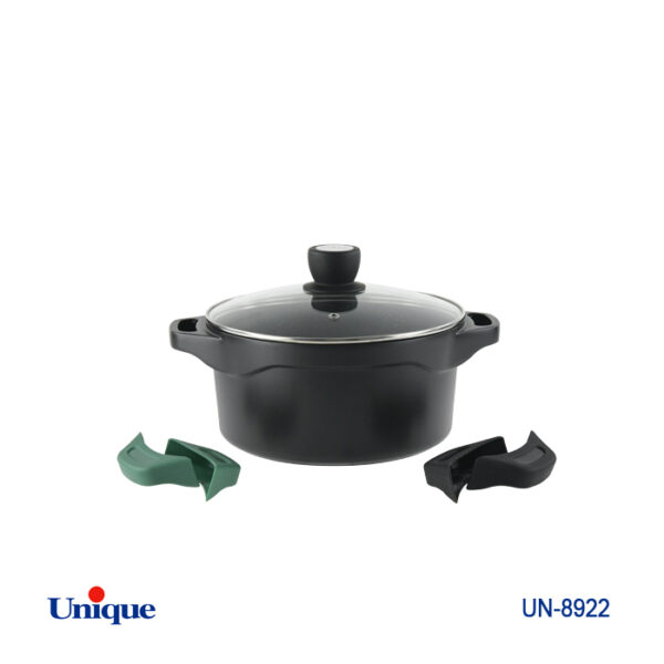 قابلمه 16 گرانیت دسته سیلیکون هلیوس UN-8922 - تصویر 1