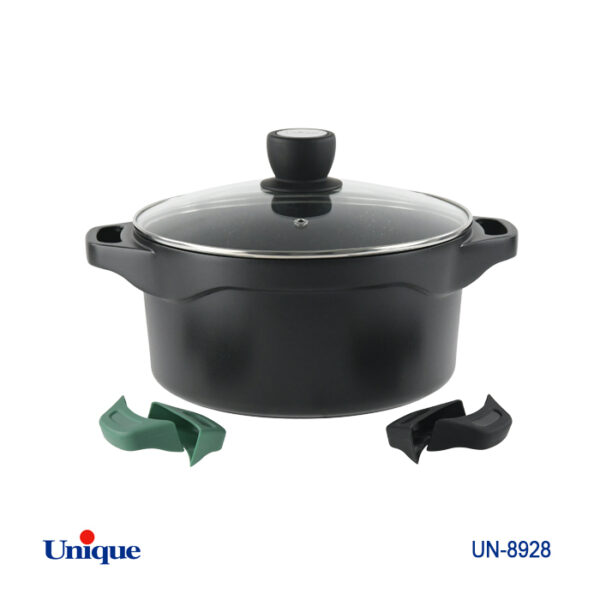 قابلمه 28گرانیت دسته سیلیکون هلیوس UN-8928 - تصویر 1