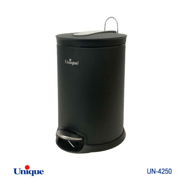 سطل زباله 14 لیتر مشکی UN-4250 - تصویر 1